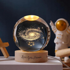 Globo Bellari Astral | Base Magnética de Madeira