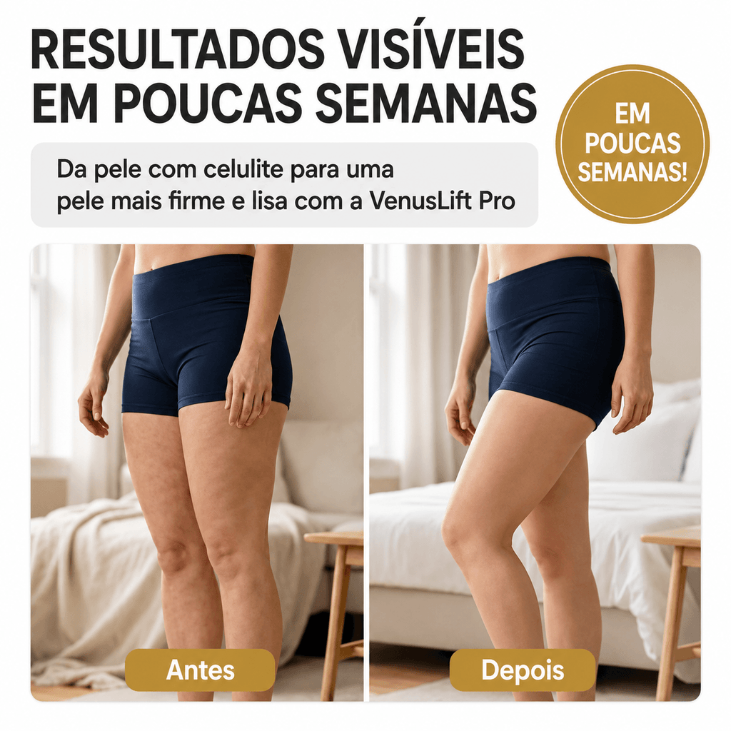VenusLift Pro | Massageador Corporal com Radiofrequência 4 em 1